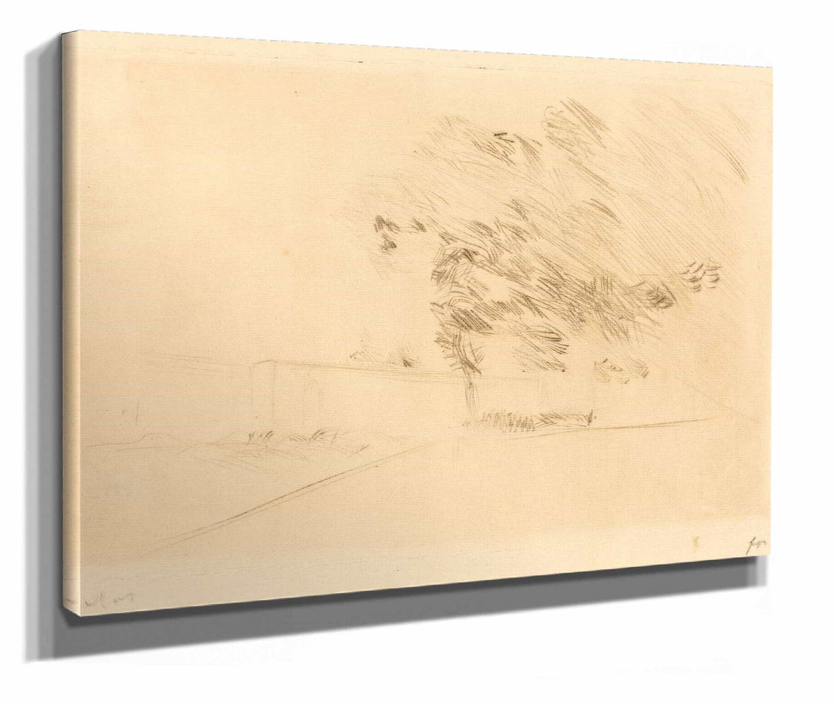 In The Park At Versailles First Plate by Jean Louis Forain