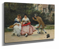 In The Park by Eugen Von Blaas