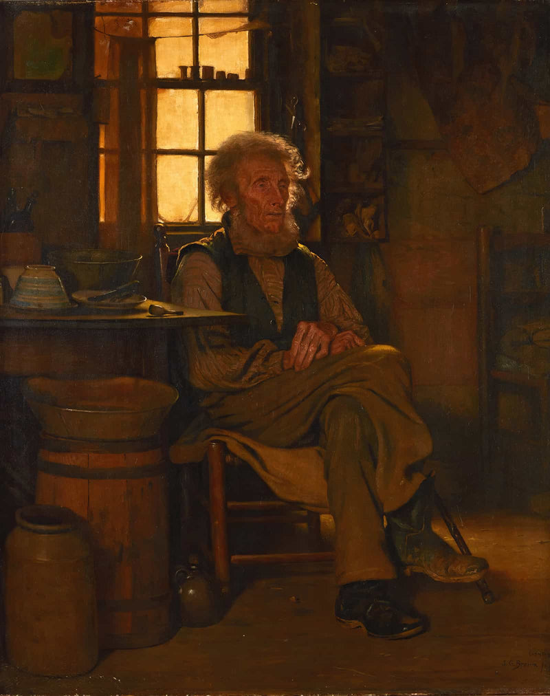 In The Shade by John George Brown