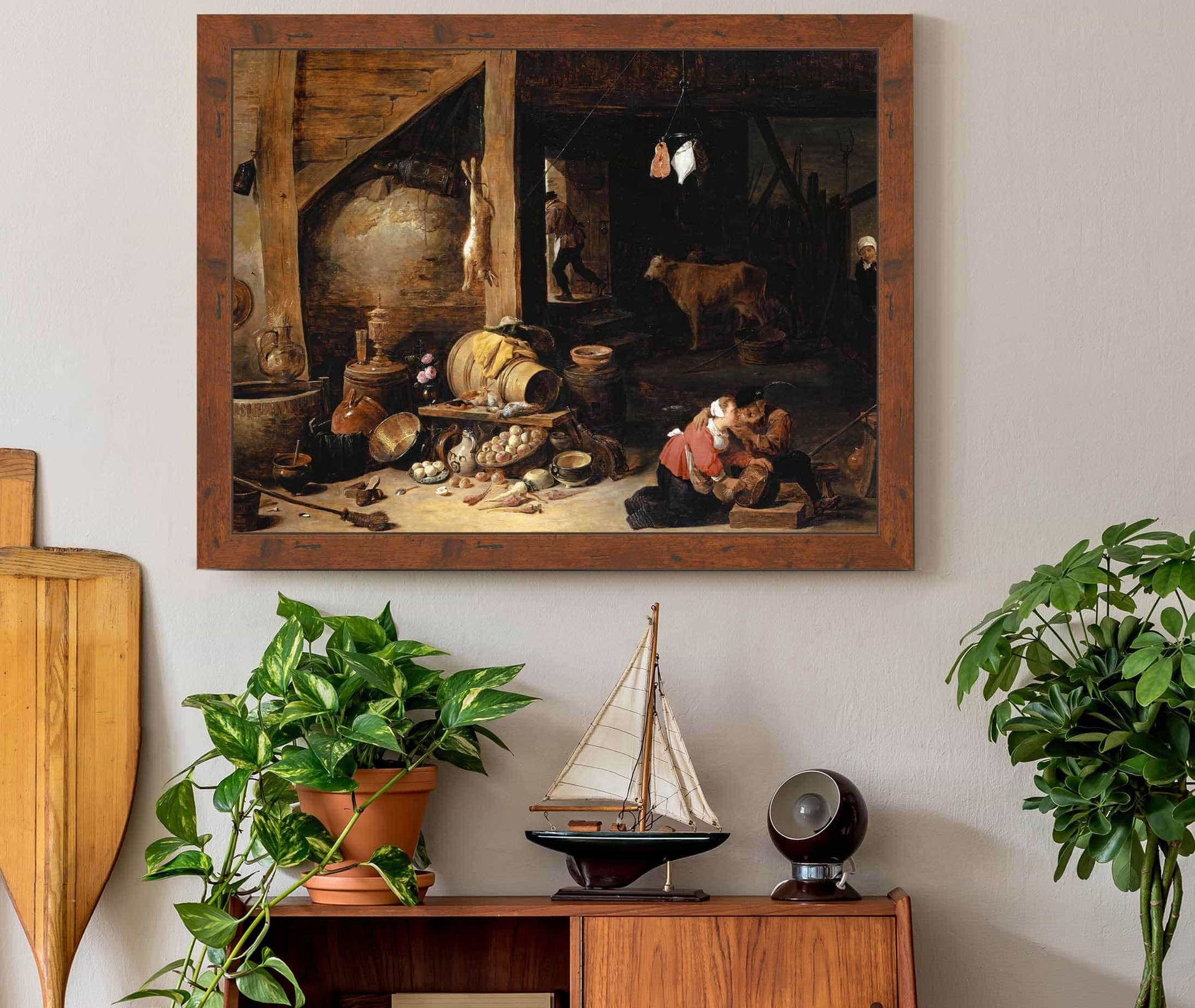 In The Stable by David Teniers The Younger