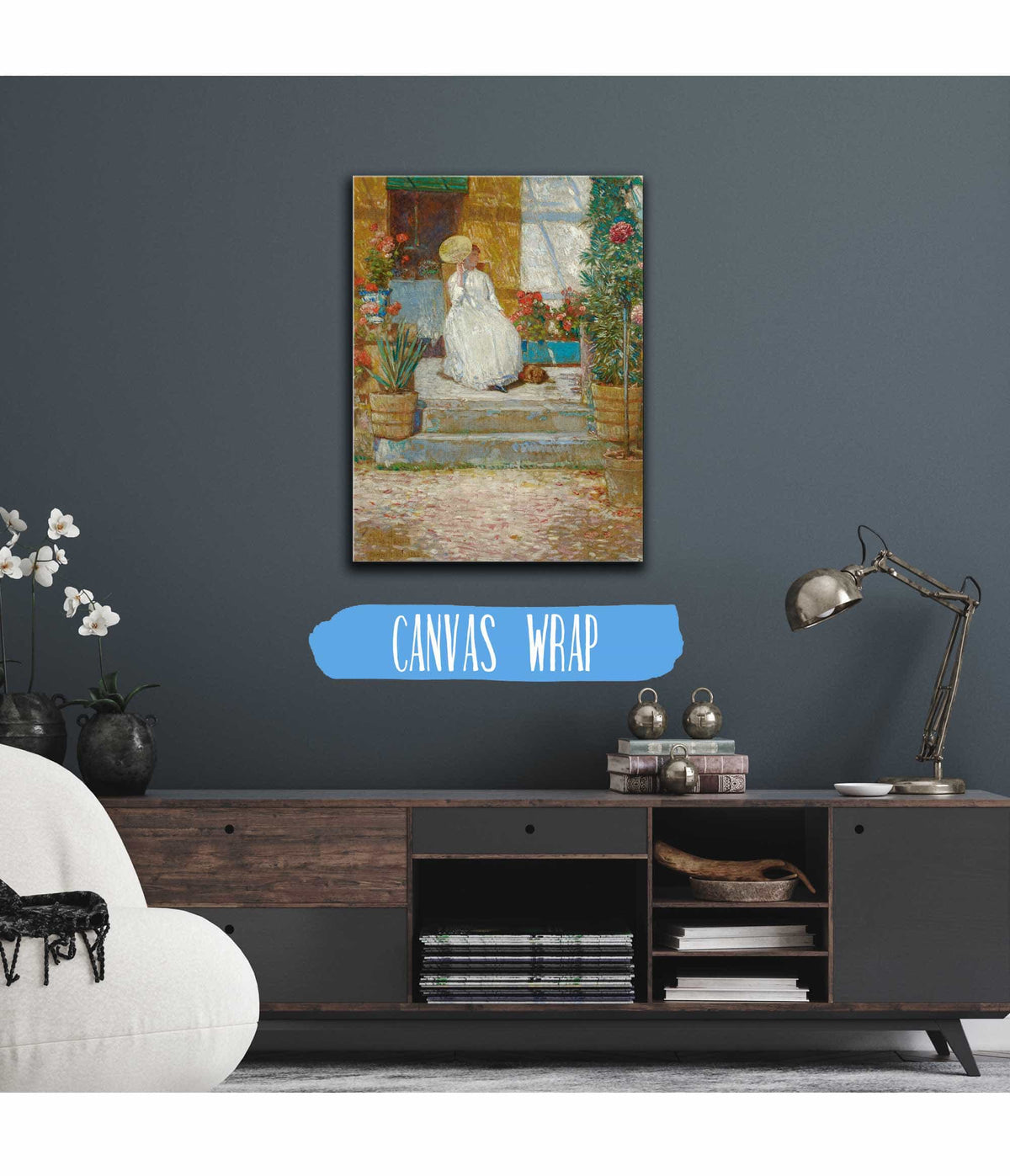 In The Sun by Childe Hassam