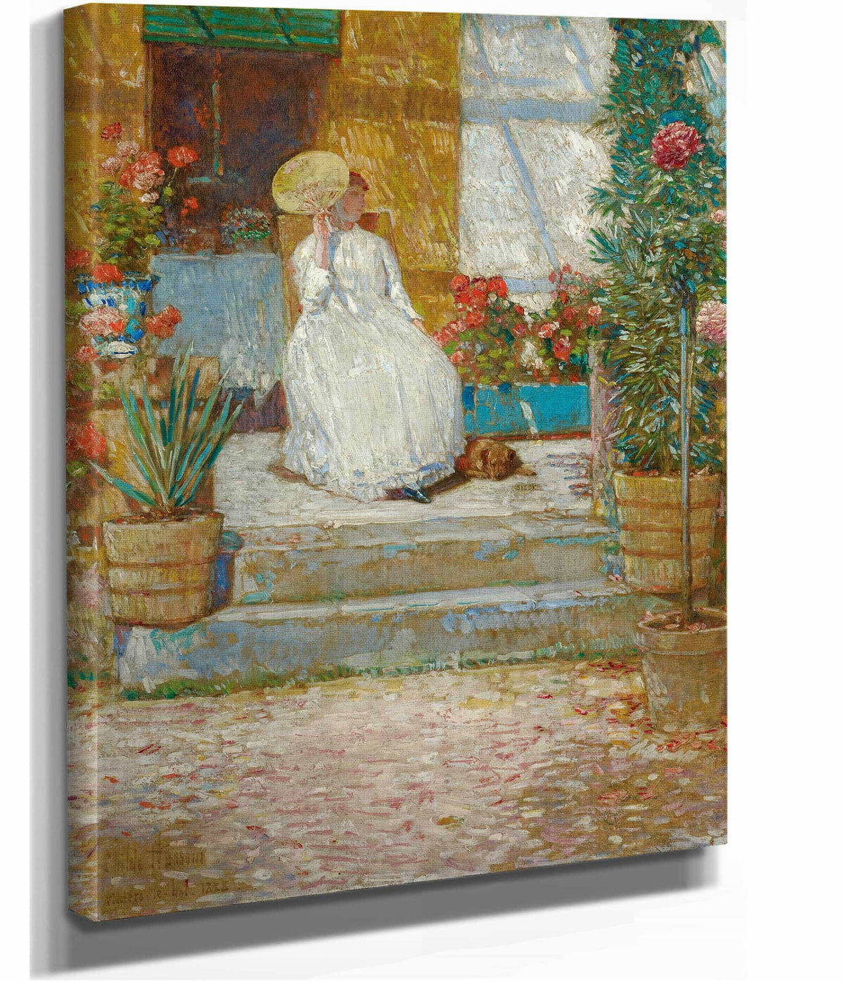 In The Sun by Childe Hassam