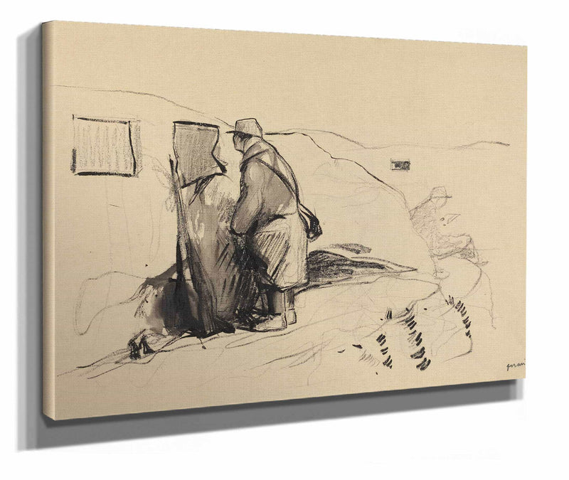 In The Trenches by Jean Louis Forain