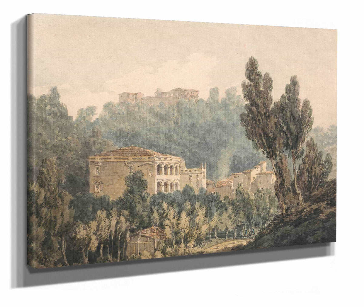 In The Valley Near Vietri by Joseph Mallord William Turner