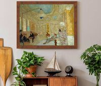 In The Waiting Room by Edouard Vuillard