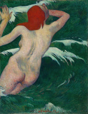 In The Waves Dans Les Vagues by Paul Gauguin