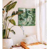 In The Wings At The Circus by Henri De Toulouse Lautrec