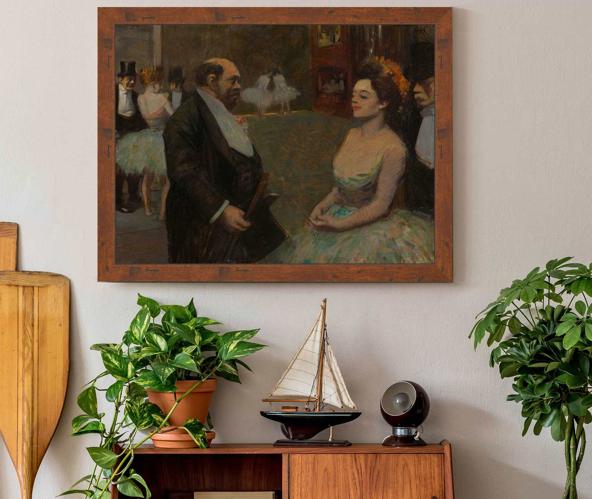 In The Wings by Jean Louis Forain