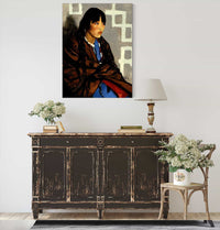 Indian Girl Julianita by Robert Henri