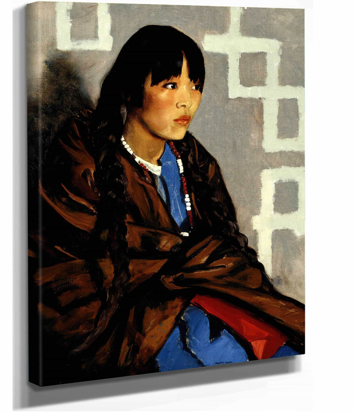 Indian Girl Julianita by Robert Henri