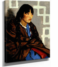 Indian Girl Julianita by Robert Henri