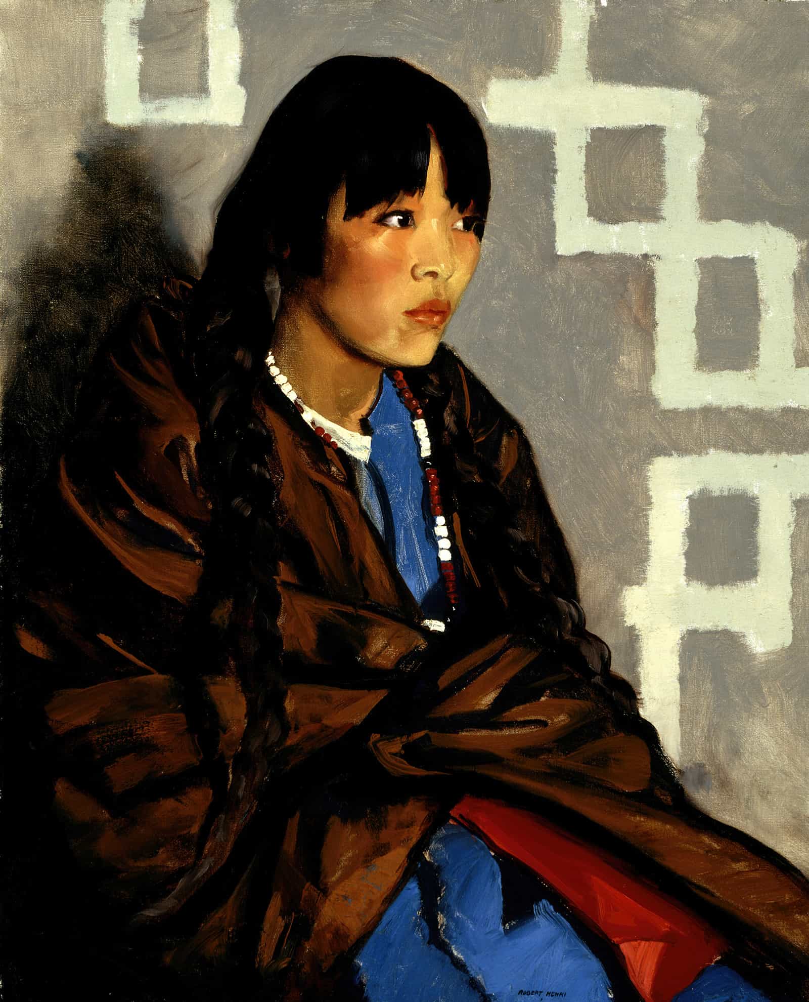 Indian Girl Julianita by Robert Henri