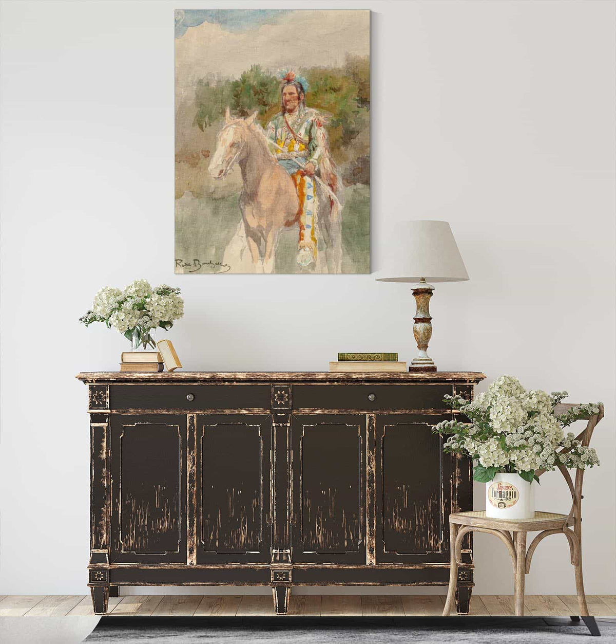 Indian On Horseback by Rosa Bonheur