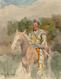Indian On Horseback by Rosa Bonheur