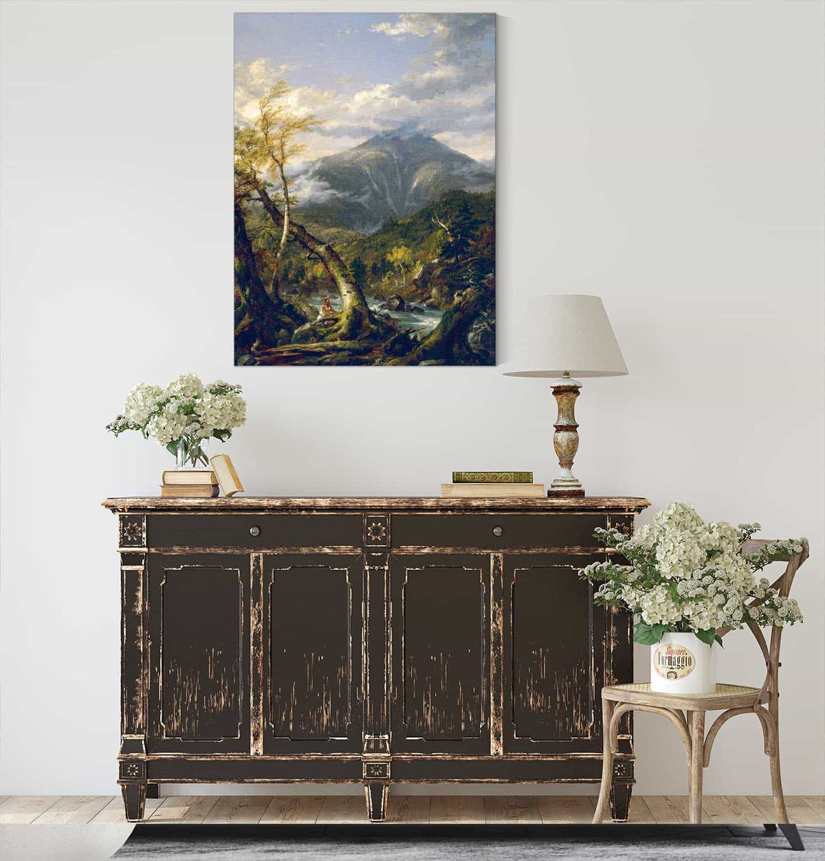 Indian Pass by Thomas Cole