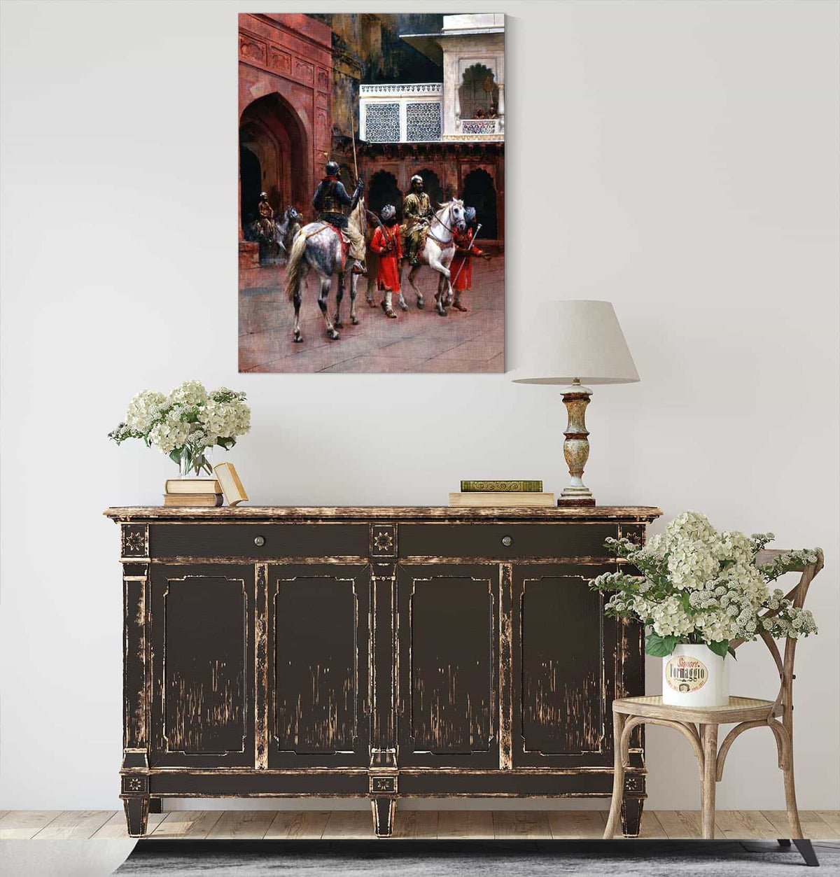 Indian Prince Palace Of Agra by Edwin Lord Weeks