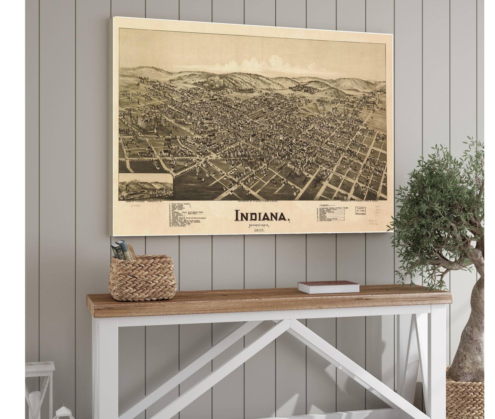 Indiana Pennsylvania 1900  State Of Indiana
