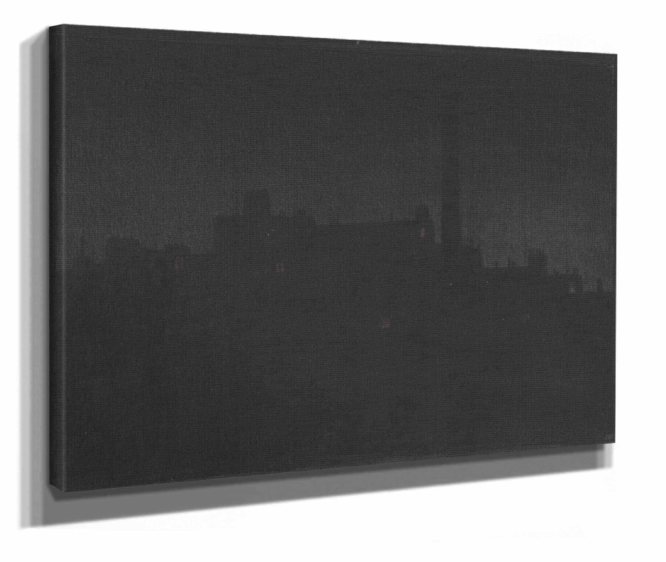 Industrial Buildings At Night  by Herbert Crowley