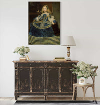 Infanta Margarita Teresa In A Blue Dress by Diego Velazquez