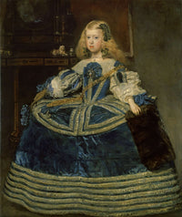 Infanta Margarita Teresa In A Blue Dress by Diego Velazquez