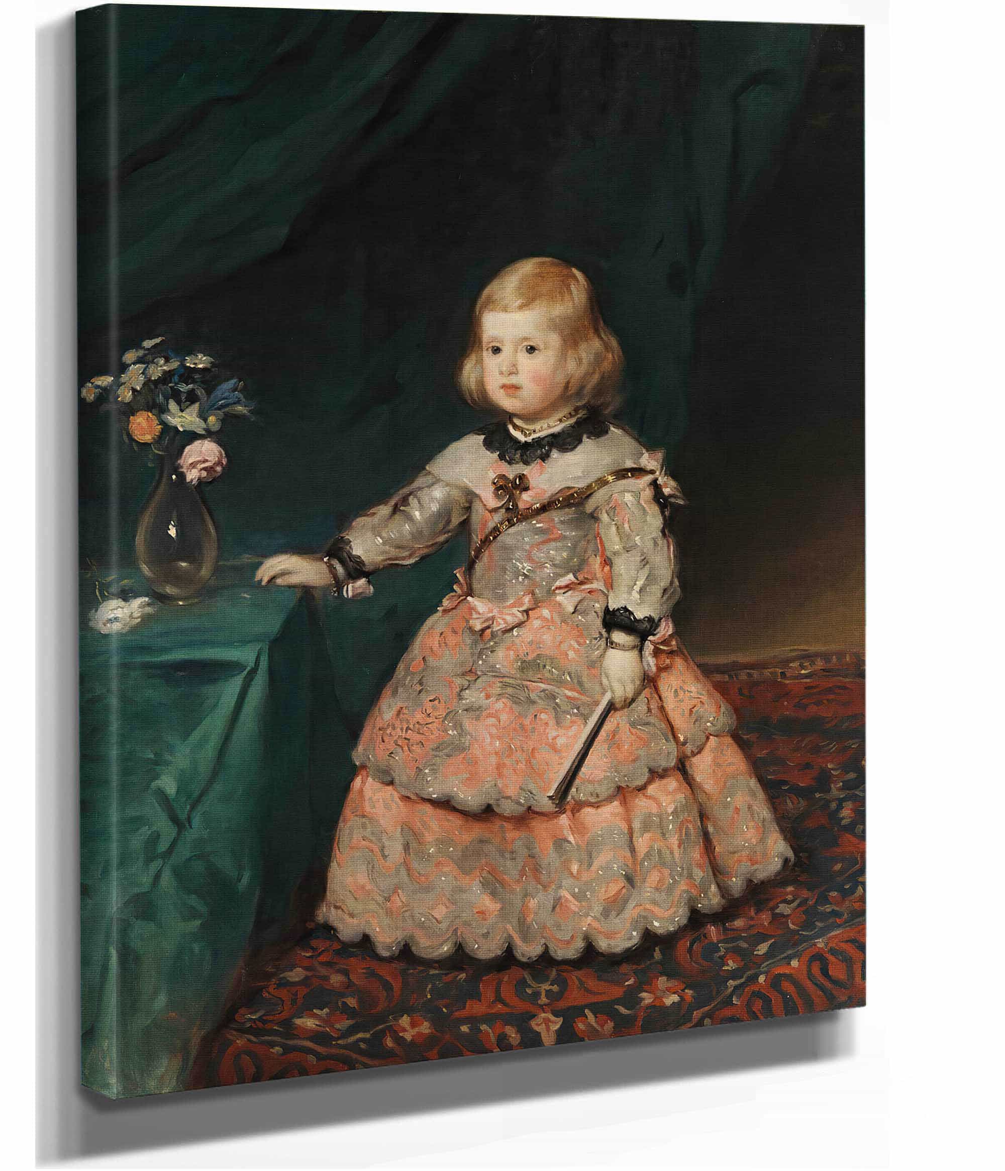 Infanta Maria Teresia Copy After Velazquez by Helene Schjerfbeck