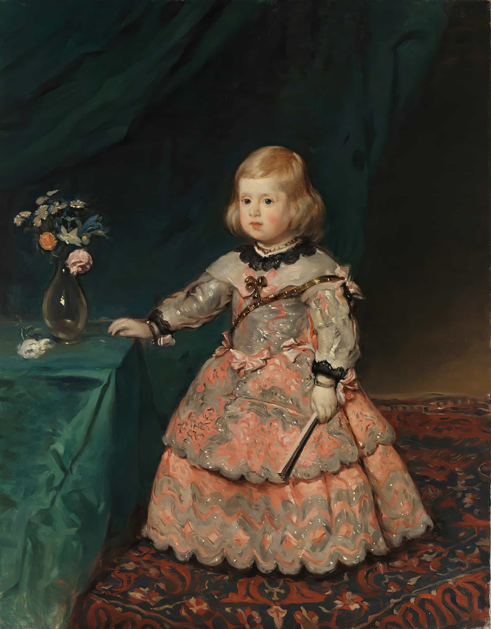 Infanta Maria Teresia Copy After Velazquez by Helene Schjerfbeck