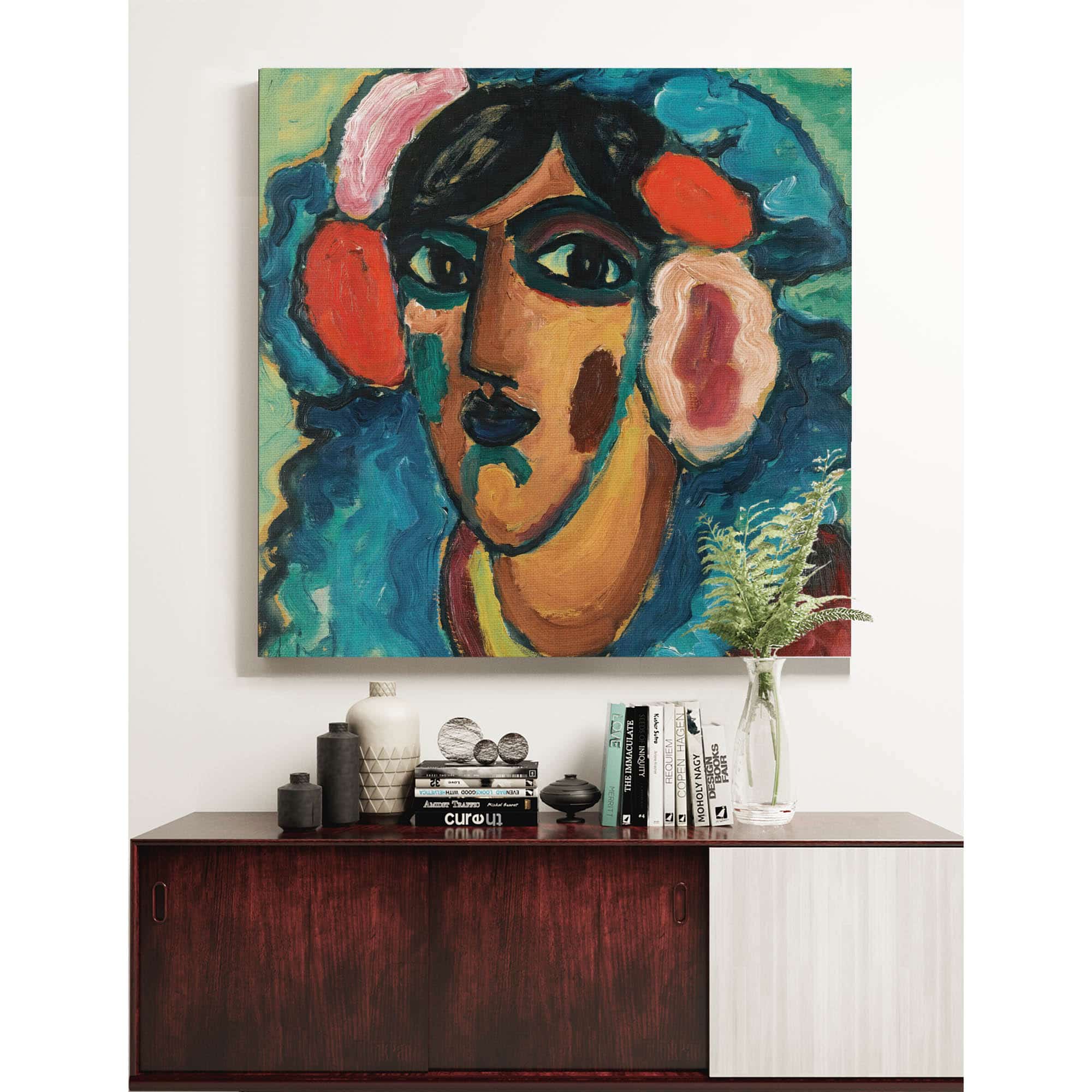 Infantin Spanierin Spanish Infanta by Alexej Von Jawlensky