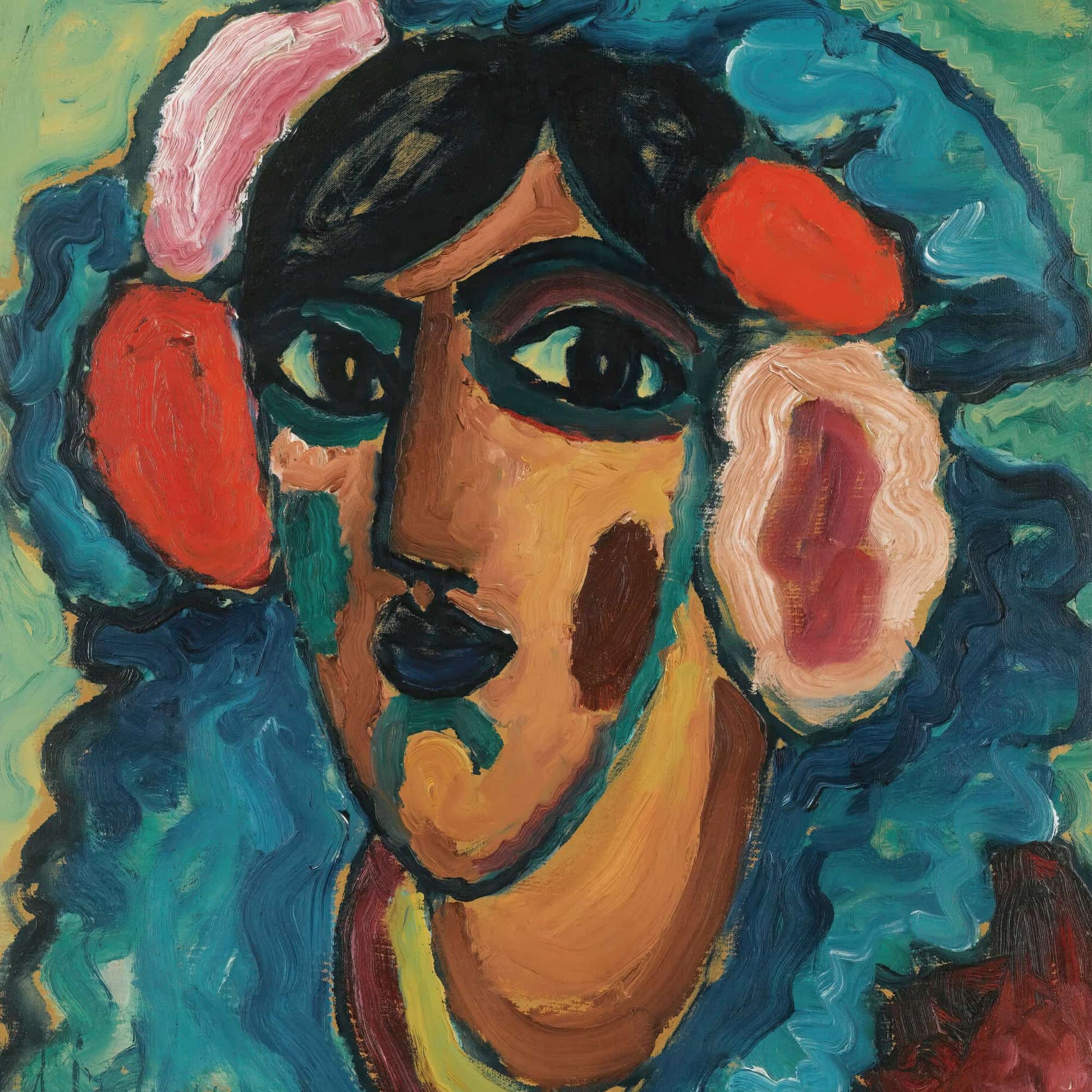 Infantin Spanierin Spanish Infanta by Alexej Von Jawlensky
