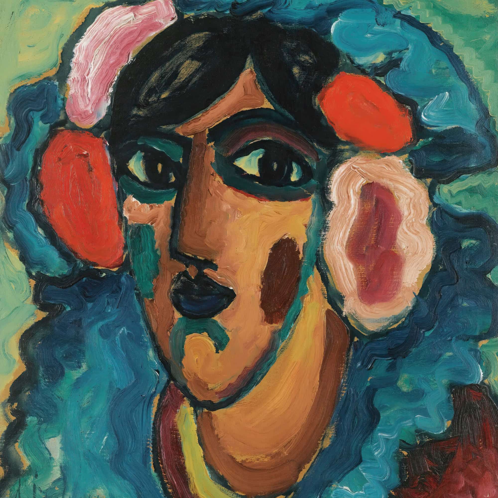 Infantin Spanierin Spanish Infanta by Alexej Von Jawlensky