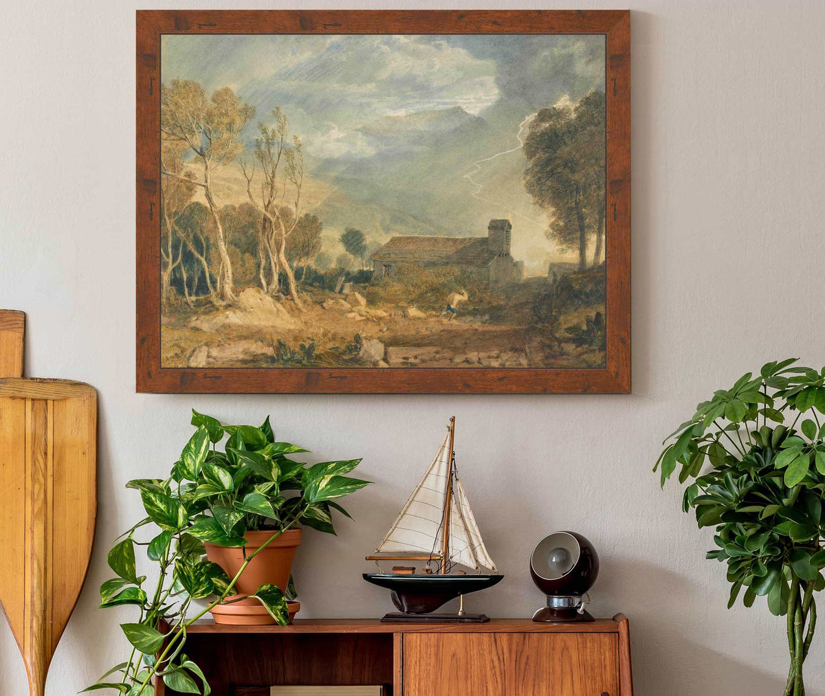 Ingleborough From Chapel Le Dale Between And by Joseph Mallord William Turner