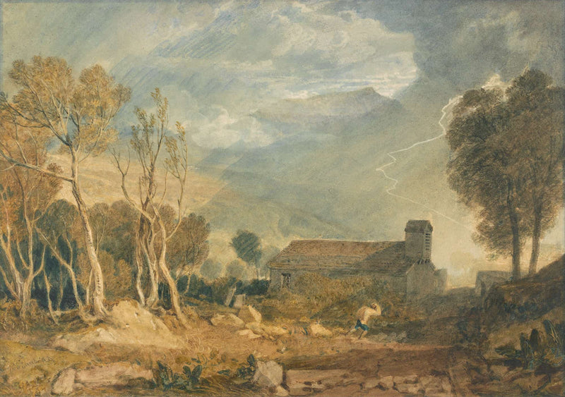 Ingleborough From Chapel Le Dale Between And by Joseph Mallord William Turner