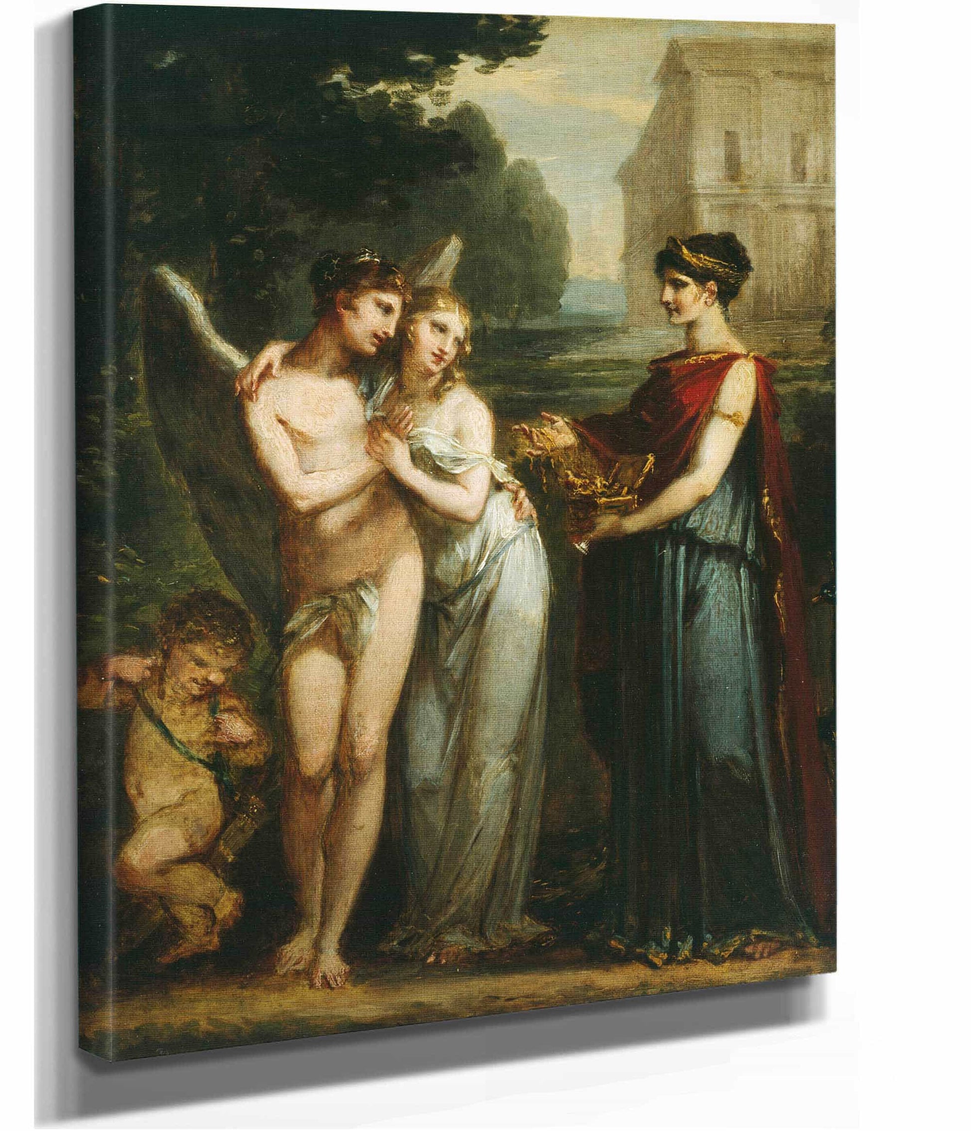 Innocence Preferring Love And Riches by Pierre Paul Prudhon