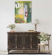 Interieur A La Suspension  by Edouard Vuillard