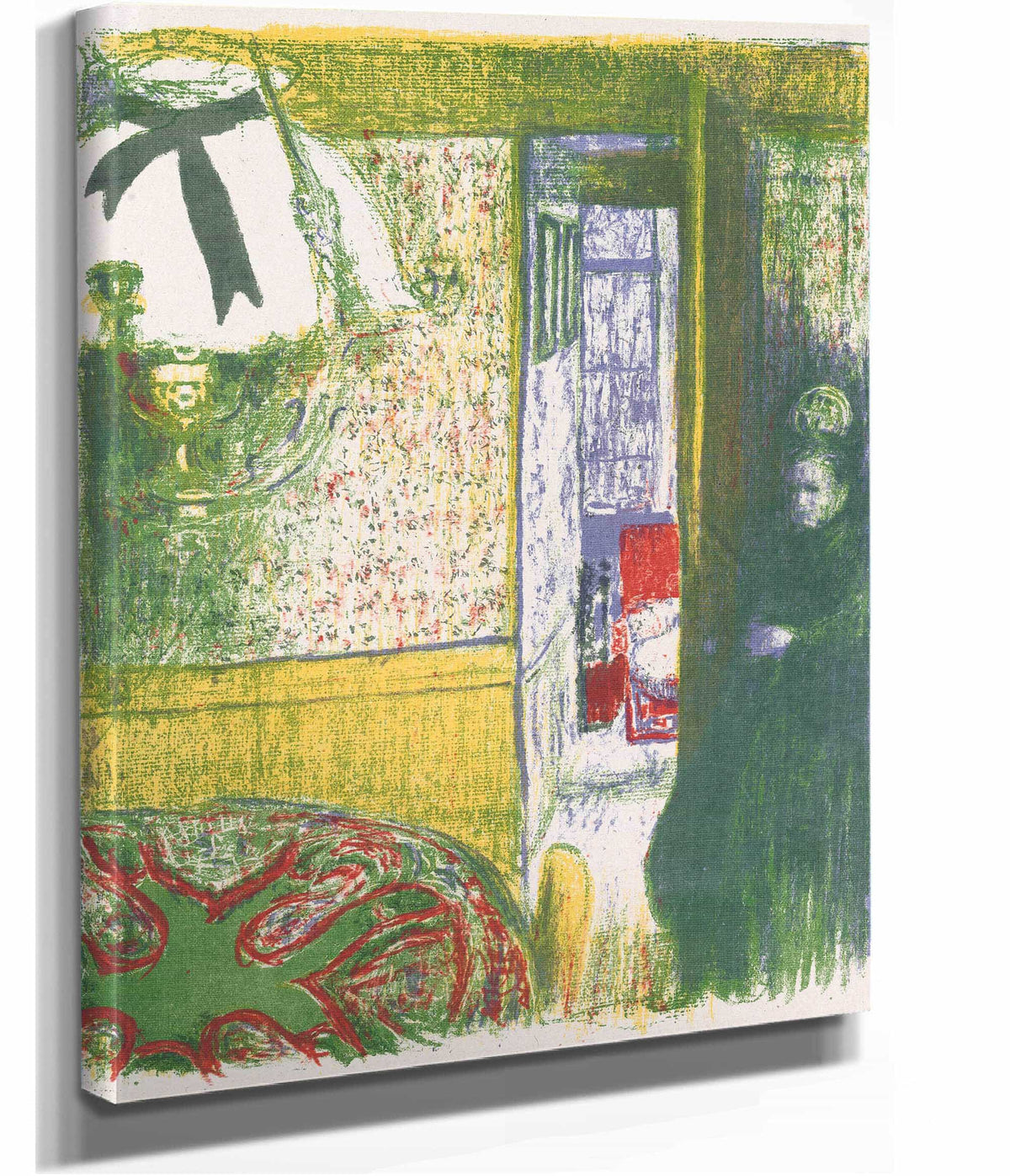 Interieur A La Suspension  by Edouard Vuillard