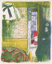 Interieur A La Suspension  by Edouard Vuillard