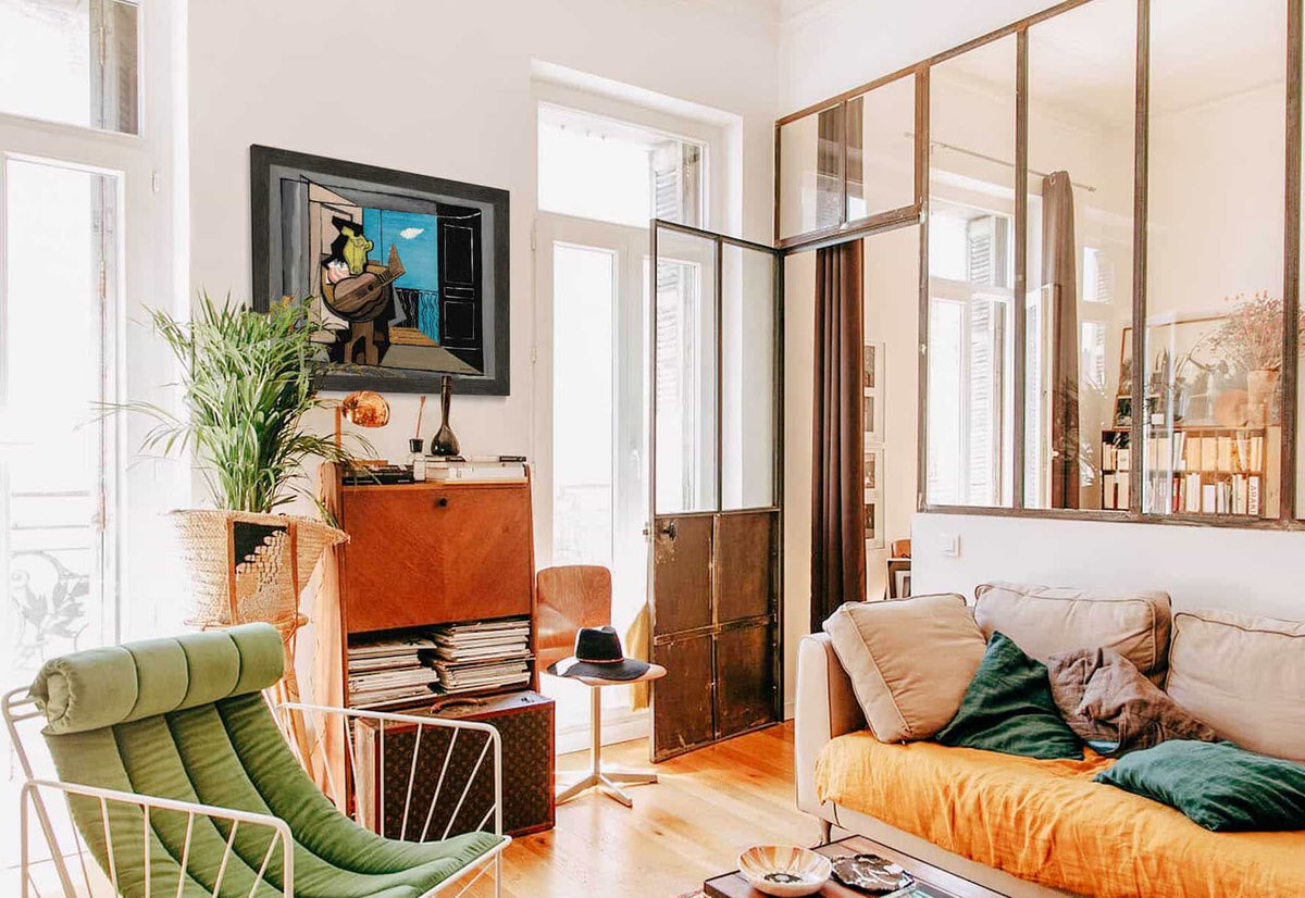 Interieur Au Balcon by Louis Marcoussis