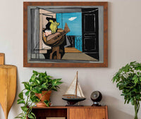 Interieur Au Balcon by Louis Marcoussis