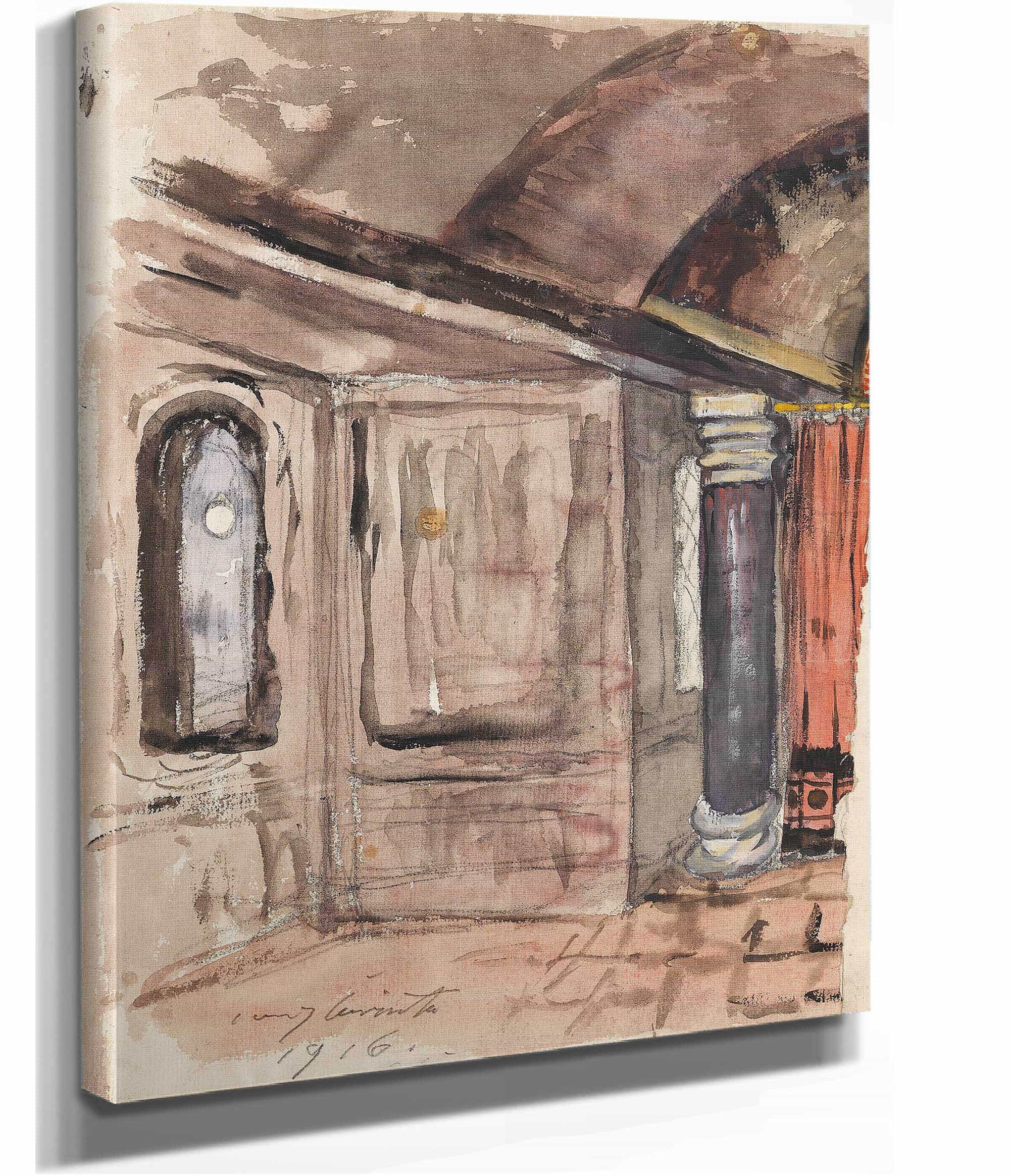 Interieur by Lovis Corinth