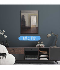 Interior An Old Stove by Vilhelm Hammershoi