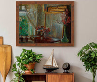 Interior Artists Studio In Krakow by Olga Boznanska