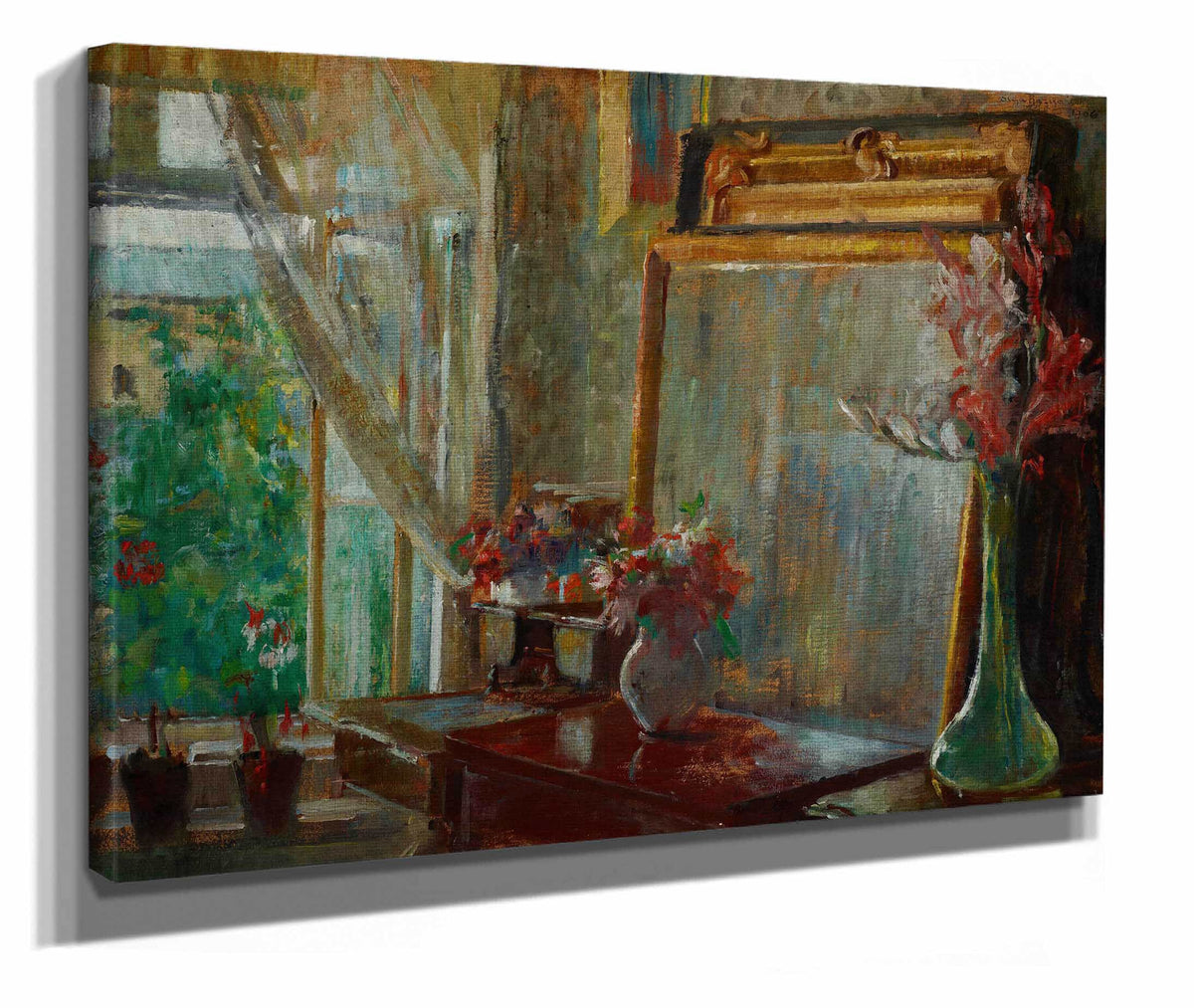 Interior Artists Studio In Krakow by Olga Boznanska