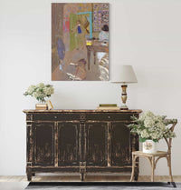 Interior At Saint Jacut by Edouard Vuillard