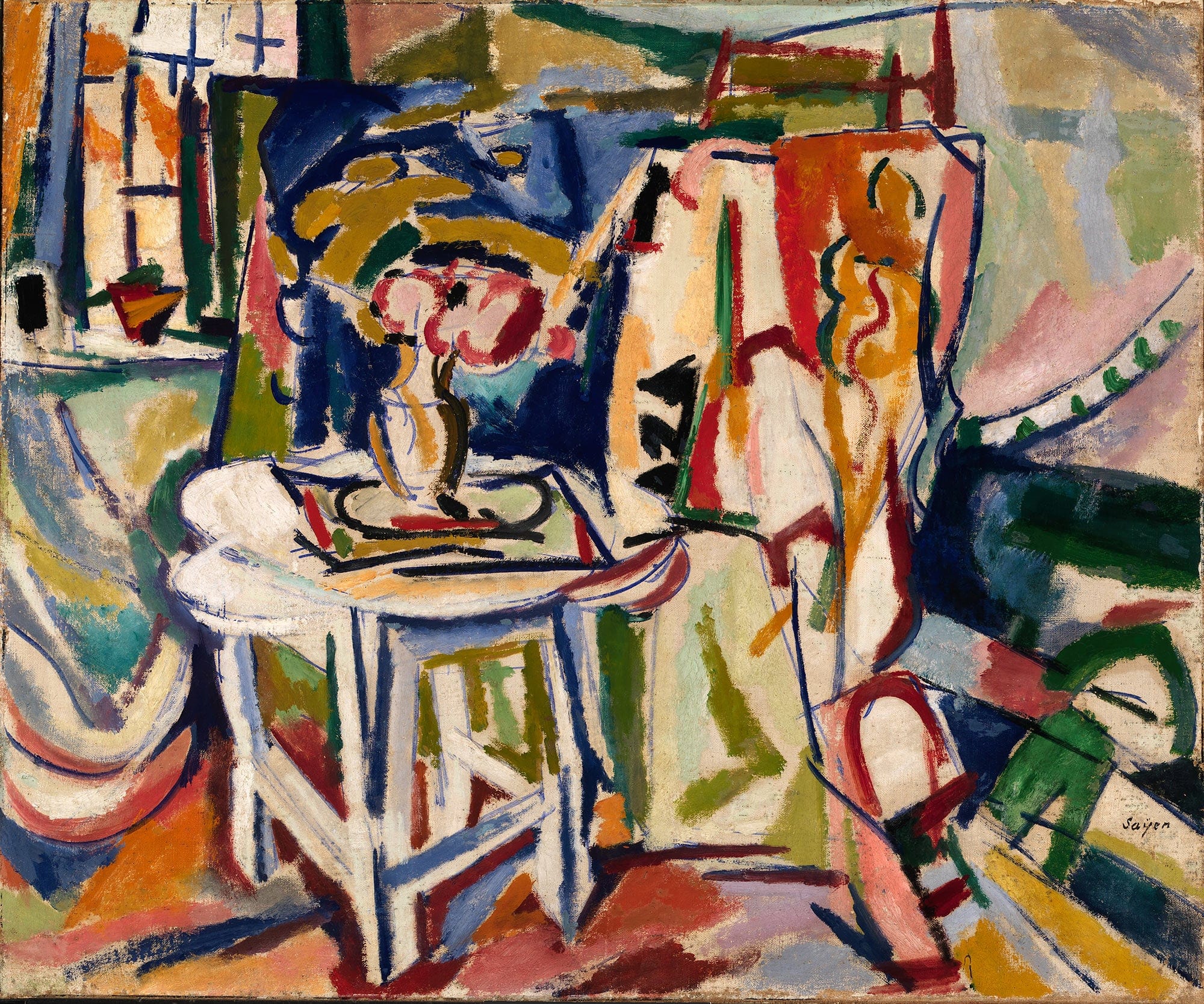 Interior by Henry Lyman Sayen