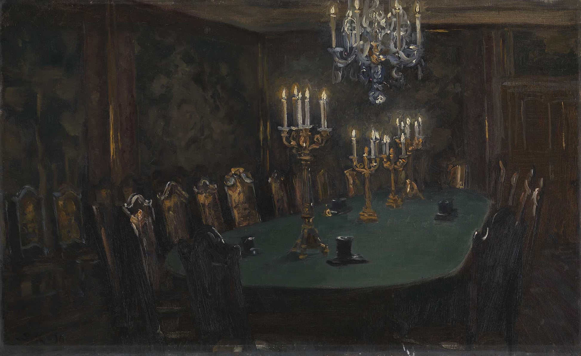 Interior by Peder Severin Kroyer