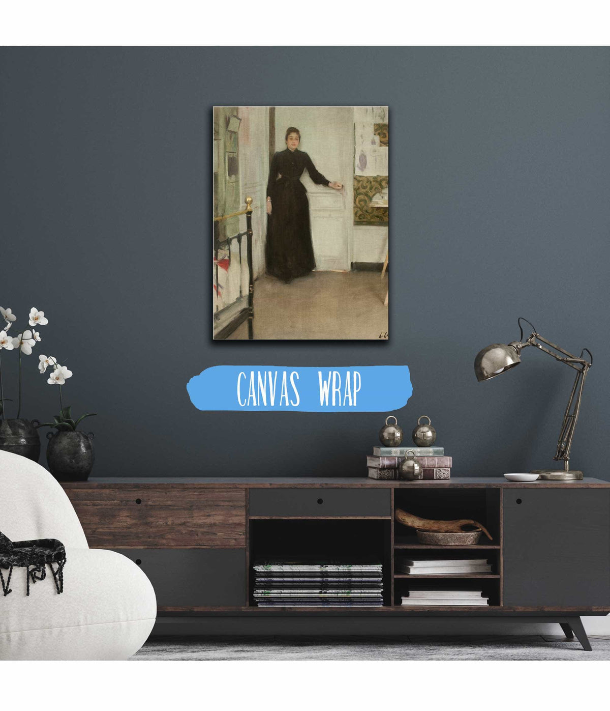 Interior by Ramon Casas