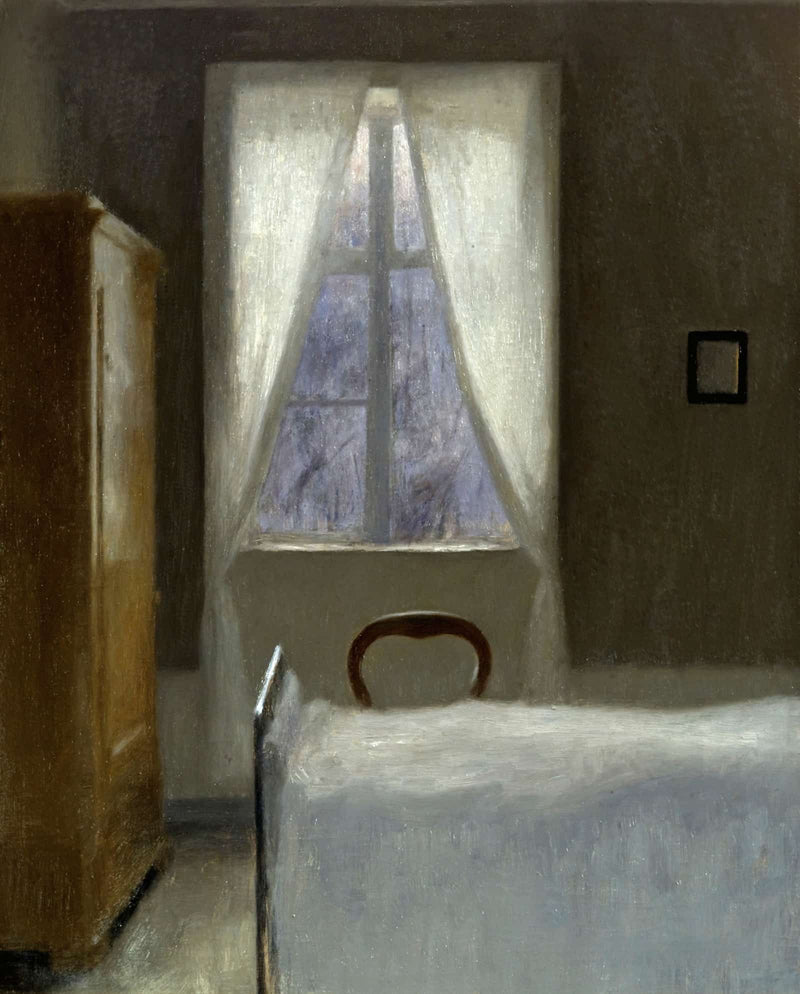 Interior by Vilhelm Hammershoi