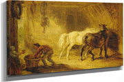 Interior Of A Stable by James Ward