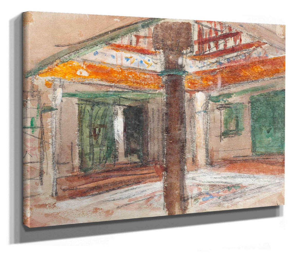 Interior Of An Exotic Palace by Hercules Brabazon Brabazon