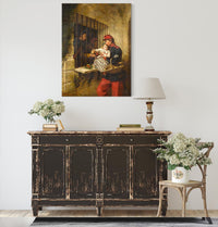 Interior Of Marseilles Prison A Scene From Little Dorrit by William Powell Frith