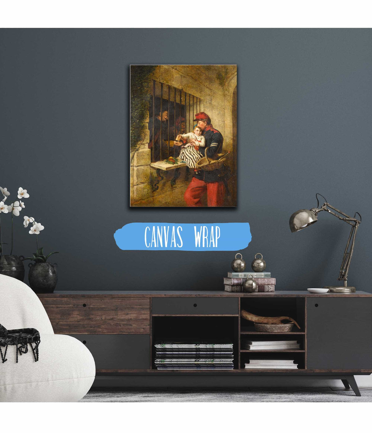 Interior Of Marseilles Prison A Scene From Little Dorrit by William Powell Frith